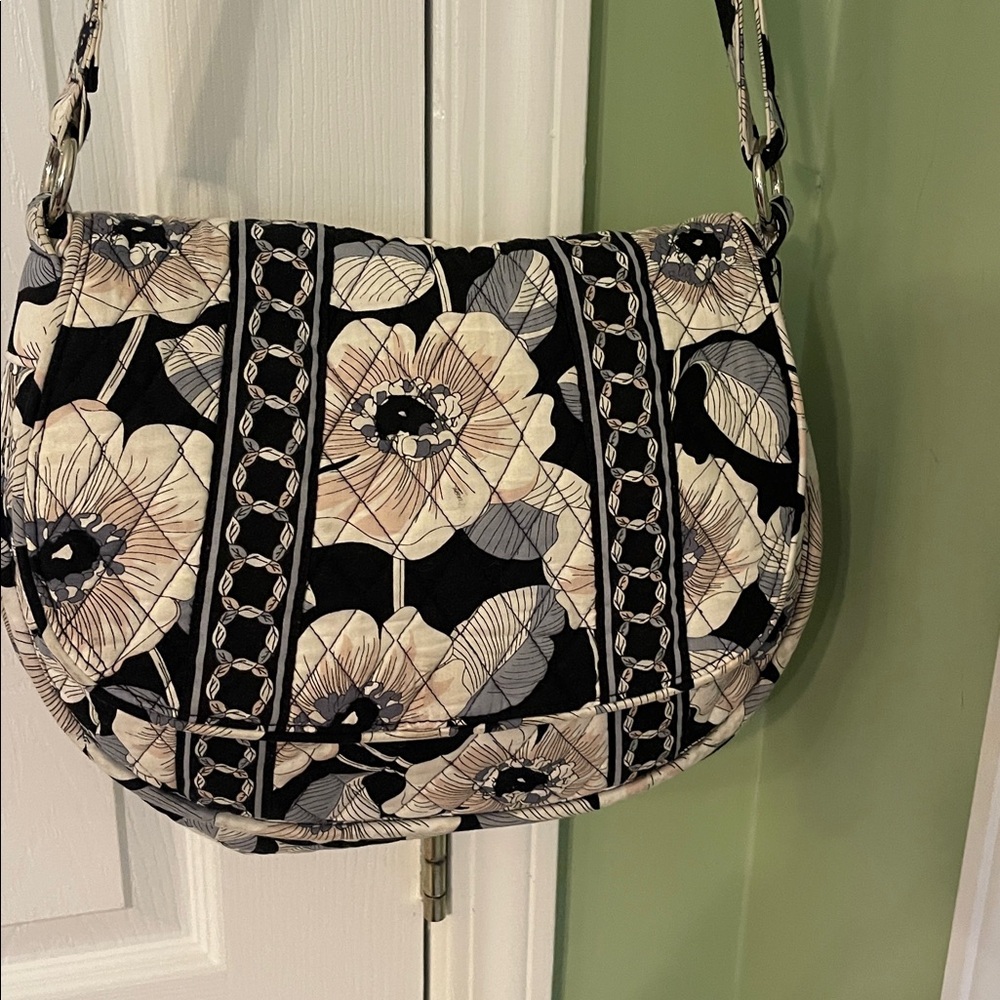 Vera Bradley Camellia Saddle Up Shoulder Crossbody Bag - Picture 2 of 7